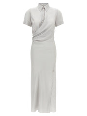 Alexander McQueen Multicolor Silk Long Dress - IT42