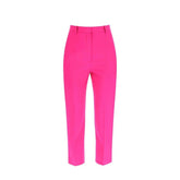 Alexander McQueen Multicolor Wool Cropped Pants - 40