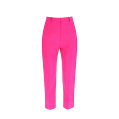Alexander McQueen Multicolor Wool Cropped Pants - 40