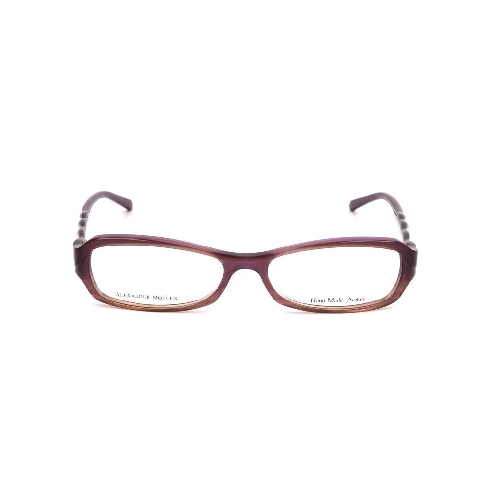 Alexander McQueen Purple Acetate Frames - Eyeglasses