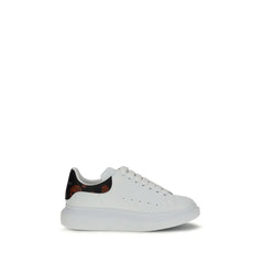 Alexander McQueen White Calf Leather Bos Taurus Chunky Sneakers