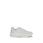 Alexander McQueen White Calf Leather Bos Taurus Chunky Sneakers - EU43/US10