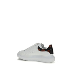 Alexander McQueen White Calf Leather Bos Taurus Chunky Sneakers