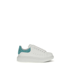 Alexander McQueen White Calf Leather Bos Taurus Chunky Sneakers