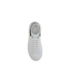 Alexander McQueen White Calf Leather Bos Taurus Chunky Sneakers
