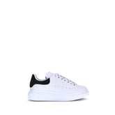 Alexander McQueen White Calf Leather Bos Taurus Platform Sneakers - EU37.5/US7.5