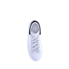 Alexander McQueen White Calf Leather Bos Taurus Platform Sneakers - EU37.5/US7.5