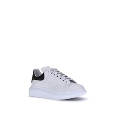 Alexander McQueen White Calf Leather Bos Taurus Platform Sneakers