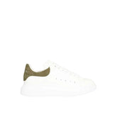 Alexander McQueen White Calfskin Low Top Sneakers - EU48/US15