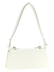 Alexander McQueen White Calfskin Shoulder Bag