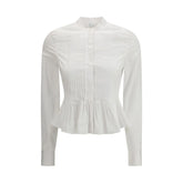 Alexander McQueen White Cotton Dress Shirt - IT44 | L