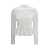 Alexander McQueen White Cotton Dress Shirt - IT44 | L