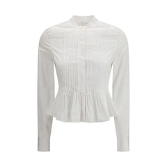 Alexander McQueen White Cotton Dress Shirt - IT44 | L