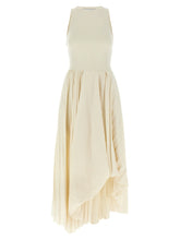 Alexander McQueen White Cotton Long Dress - IT38