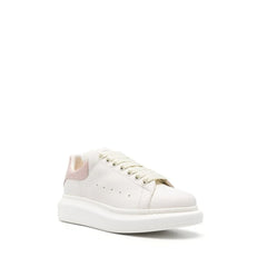 Alexander McQueen White Leather Platform Sneakers - EU40/US10
