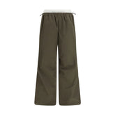 Alexander Wang Bicolor Cotton Casual Pants