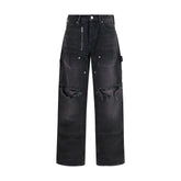 Alexander Wang Black Cotton Cargo Pants - W25