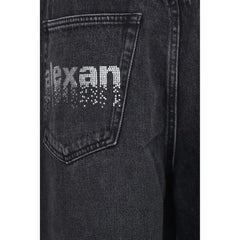 Alexander Wang Cerné džíny z bavlny a denimu