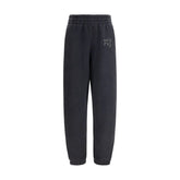 Alexander Wang Black Cotton Joggers (Workout Pants)