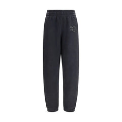 Alexander Wang Black Cotton Joggers (Workout Pants) - S