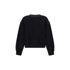 Alexander Wang Black Cotton Sweatshirt - Sweatshirts