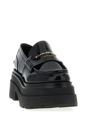 Alexander Wang Black Cowhide Platform Loafers - EU40/US10