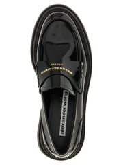 Alexander Wang Black Cowhide Platform Loafers - EU40/US10
