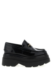 Alexander Wang Black Cowhide Platform Loafers - EU40/US10