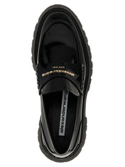 Alexander Wang Black Cowhide Slip-On Loafers - EU41/US11