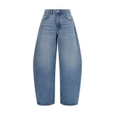 Alexander Wang Blue Cotton Jeans Denim