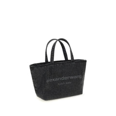 Alexander Wang Gray Cotton Shoulder Bag