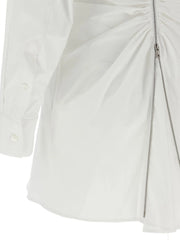 Alexander Wang White Cotton Short Dress