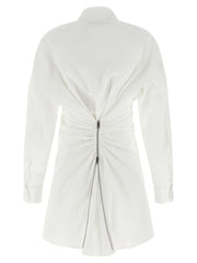 Alexander Wang White Cotton Short Dress