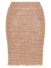 ALLIS Multicolor Polyester Midi Skirt - One Size