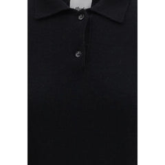 Allude Black Cashmere Dress Shirt