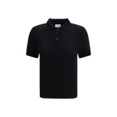 Allude Black Cashmere Dress Shirt