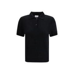 Allude Black Cashmere Dress Shirt