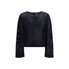 Allude Blue Fleece Wool Sweatshirt - M