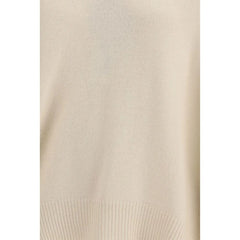 Allude Cream Cashmere Cashmere Sweater