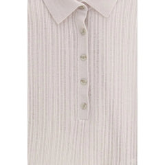 Allude Cream Cashmere Sweatshirt