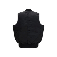 ALPHA INDUSTRIES Black Nylon Jackets And Coat