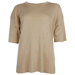 Alpha Studio Beige Viscose Sweater - Sweaters