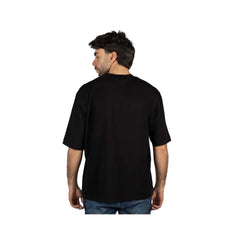 Alpha Studio Black Cotton T-Shirt - IT46 | S - T-Shirts