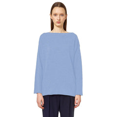 Alpha Studio Light Blue Cashmere Women Sweater - IT38|XS - Sweaters