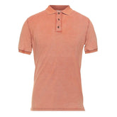 Alpha Studio Pink Cotton Polo Shirt - IT54 | XXL - Polos