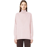 Alpha Studio Pink Silk Sweater - Sweaters
