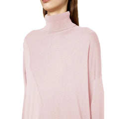 Alpha Studio Pink Silk Sweater - Sweaters