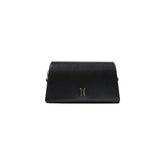 Alviero Martini Prima Classe Black Leather Handbag - Clutch Bags