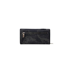 Alviero Martini Prima Classe Black Leather Wallet