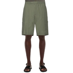 Ambush Bicolor Cotton Bermuda Shorts - S